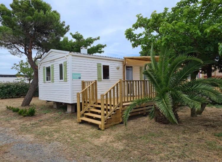Mobil Home Camping Des 7 Fonts Agde Extérieur photo